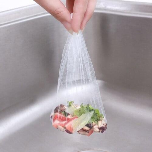 Kitchen Sink Strainer Filter Screen Bag Garbage Sewer Net Portable for Bathroom A1