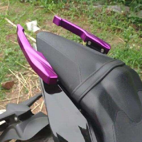 Motorcycle Refitted Rear Armrest Three National Aluminum Alloy Horn Tailstock Tail Wing Handle for Zontes Zt310r Zt310-r