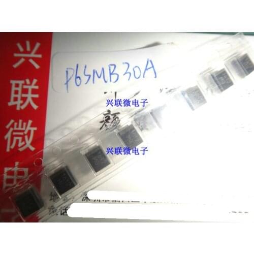 10pcs/Lot In Stock 100% New&original P6SMB30A SMBJ30A MG SMB TVS
