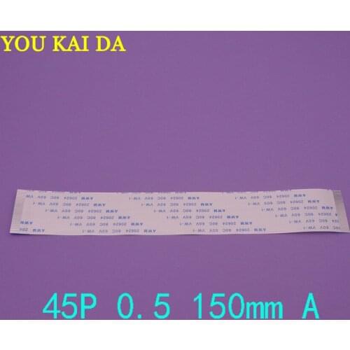 100pcs/lot Type A 15cm 150mm FFC FPC 45pin 0.5 pitch Flat Ribbon Flex Cable 45 pins 20624 AWM 80C VW-1 60V Power Button