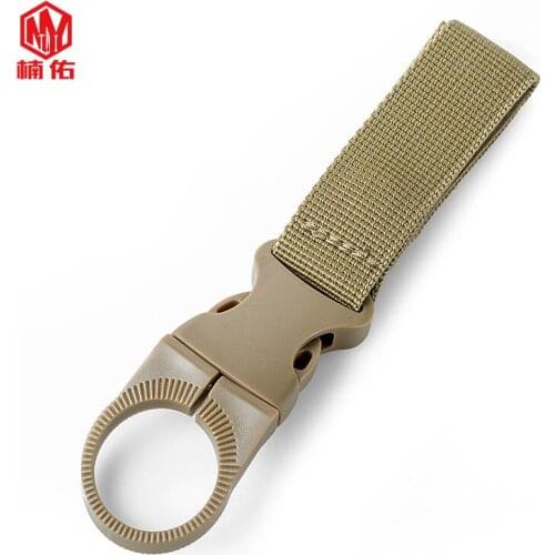 2 PC EDC Wter Bottle Buckle Outdoor Sporting Goods Multifunctional Carabiner Hanging Buckle Mineral Water Bottle Buckle