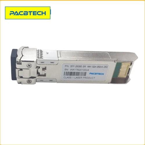 25G SFP Module SFP28 Transceiver Module Multi-Mode 850nm 100m SFP 25G SR S LC Duplex SFP Module with Cisco/Mikrotik/Ubiquiti