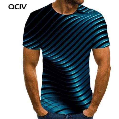 QCIV Brand Abstract T shirt Men Graphics Tshirt Printed Creativity Anime Clothes Art Shirt Print Mens Clothing Punk Rock Printed