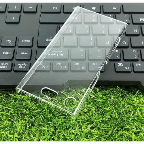 For Sony Xperia XZ1 XZ2 XZ4 Compact Xperia Ace Phone Case Crystal Invisible Hard PC Cover Clear Protect Back Shell