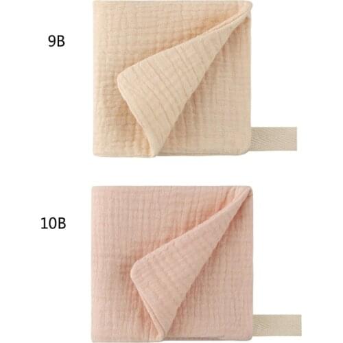 Baby Facecloth Bath Towel Handkerchief Cotton Burp Cloth Soft Absorbent Gauze Kindergarten Washcloth