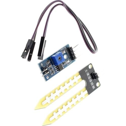 For arduino Development Board DIY Robot Smart Car Smart Electronics Soil Moisture Hygrometer Detection Humidity Sensor Module