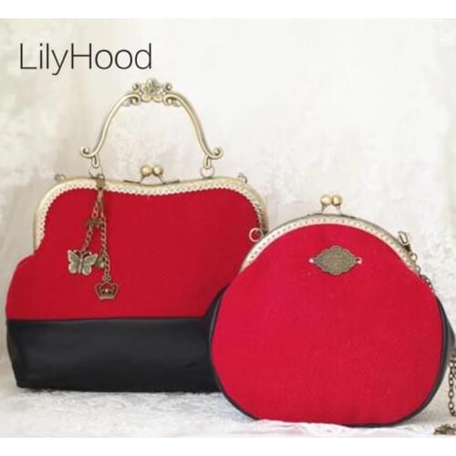 Красные женские сумки LilyHood China At AliExpress