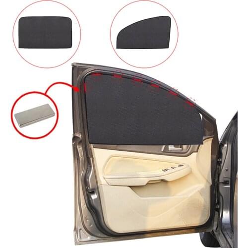 Summer Magnetic Car Sun Shade UV Protection Car Curtain Side Window Sunshade