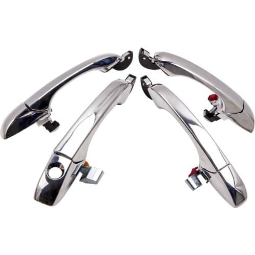4pcs Outer Door Handle Chrome Set for CHRYSLER 300 C 2005-2010 for Dodge Magnum 2005-2008