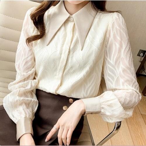 Бежевые блузки MIMCQOOS China At AliExpress