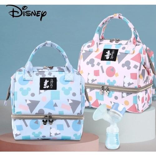 Disney Mini Diaper Bag Keep Warm Milk Bag Mummy Maternity Nappy Bags Stroller Baby Travel Backpack Mommy Nursing Bag Baby Care