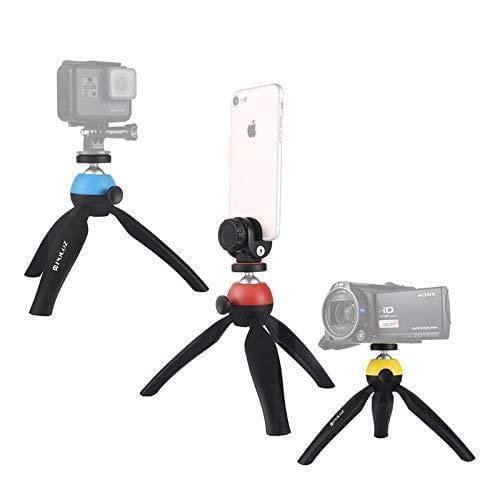 PULUZ Mini Stand Tripod Mount Holder for Camera Smartphone iPhone