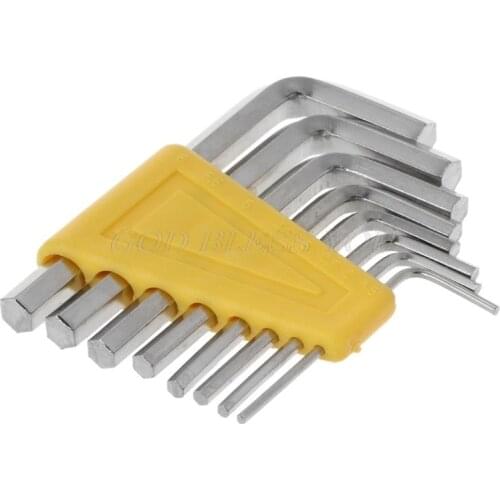 8pcs Allen Key Hexagon Wrench Tools Set Spanner Screwdriver Kit 1.5mm -6mm Bicycle Cycling Repair Tool Drop Shipping