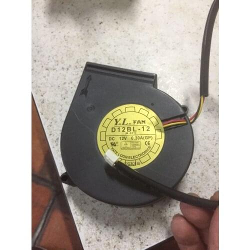 Original 9733 12V 0.30a d12bl-12 95 * 90 * 33mm 9cm three wire blower fan