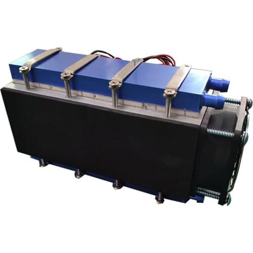 Semiconductor Refrigeration 8 Chip Refrigeration Small Air Conditioner Pet Cooler Mini Air Conditioner DIY Refrigeration