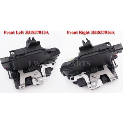 Pair 2pc Door Lock Actuator & Latch Front Left + right 3B1837015A 3B1837016A For VW Rabbit Jetta Passat Golf Beetle GTI