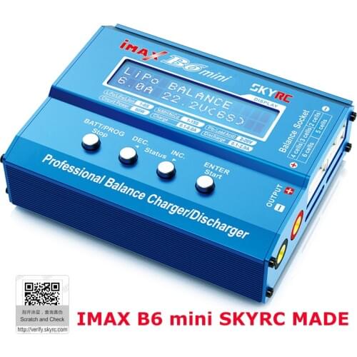 SKYRC IMAX B6 mini Professional Balance Charger Discharger for RC Helicopter nimh nicd Aircraft Intelligent Battery Charger