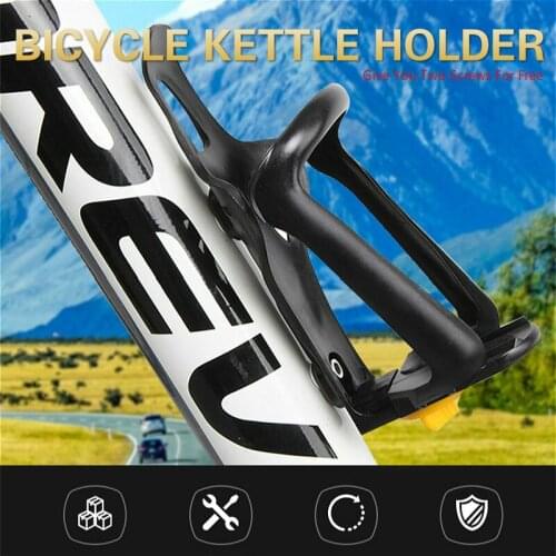 Bicycle Adjustable Road Mountain Drink Cup Water Bottle Plastic Holder Bike Bottle Holder Bracket Rack Cage Bicycle Accessories