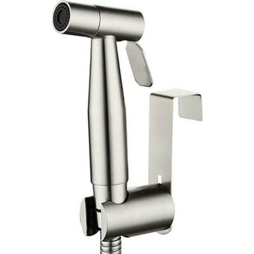 Handheld Toilet Bidet Sprayer Set Kit Stainless Steel Hand Bidet Faucet for Bathroom Hand Sprayer Shower Head Self Cleaning
