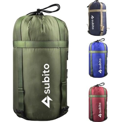 Outdoor Camping Hiking Sleeping Bag Firm Compression Packs Travel Leisure Hammock Stuff Sack Portable Storage Bags