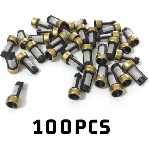 100 Pcs Fuel Injector Micro Basket Filter for ASNU03C Injector repair kits