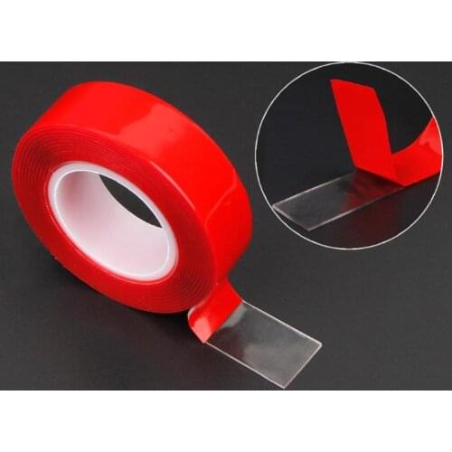 3m Double Sided Tape Sticker Transparent Silicone Tape Home High Strength No Traces Adhesive Sticker for LED Strip Car Fixed