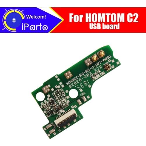 5.5 inch HOMTOM C2 usb board 100% Original New for usb plug charge board Replacement Accessories for C2 phone