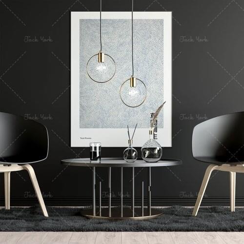 Ayoi Kusama Infinity Nets - Exhibition Poster - Blue - High Quality Poster, Japannese Modern Art, Illustration, Wall Art, Home