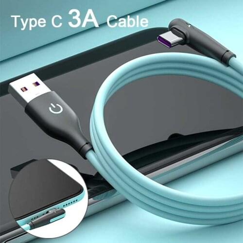 Type C Cable 3A Fast Charging Cable USB C Cable For Samsung Huawei Xiaomi USB Type C To USB Charger Mobile Phone Cord Wire
