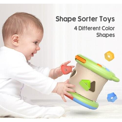 Baby Musical Instrument Hand Drum Toy Set for Infant Kids Early Education