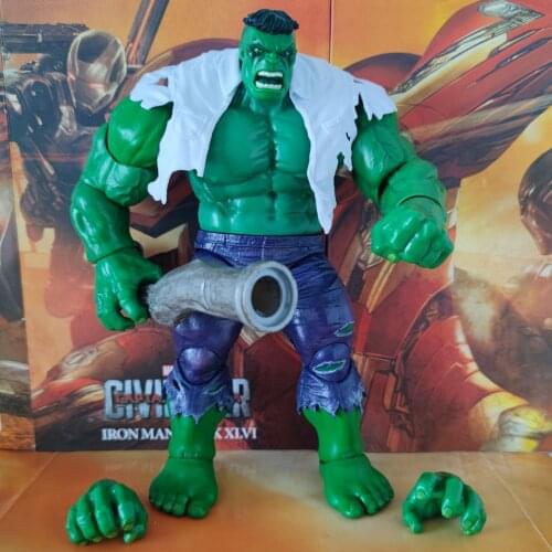 ML Legends 80th Anniversary Incredible-Hulk with Tube 8" Loose Action Figure