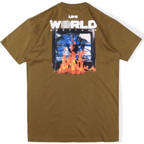 2020ss Travis Scott Jack Boys Hotwheels Racing Tie Dye Tee T shirt Men Women ASTROWORLD Streetwear Hip-Hop TRAVIS SCOTT T-shirts