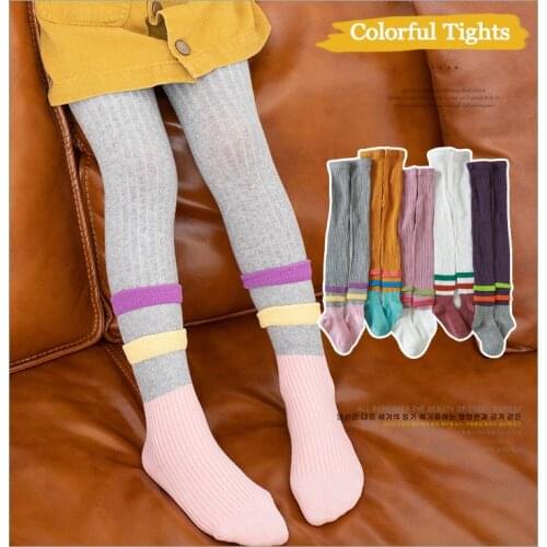 Cotton Tights for Girls Winter Soft Comfortable Girls Pantyhose Cute Baby Girl Tights Suitable 1-12 Yrs Children Pantyhose
