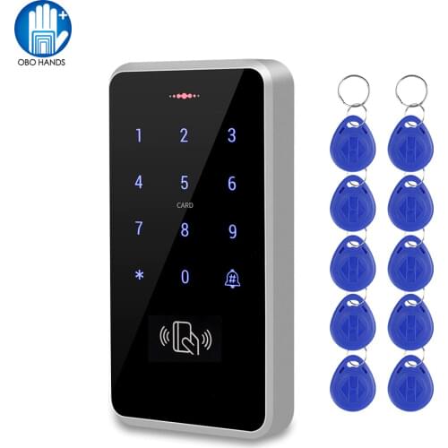 Waterproof IP68 RFID Card Door Access Controller with Wiegand 26/34 Backlight Keypad 3000 User 125KHz Card Tokens Tamper-alarm