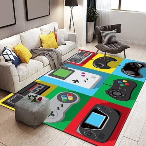 Living Room Carpet New Game Controller Carpet Decoration Home Bedroom Kitchen Mat Rug Doormat Aisle Floor Mat Bath Mats