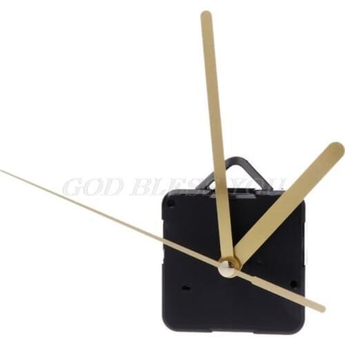 Quartz Clock Movement Mechanism Hands Wall Repair Tool Parts Silent Kit Set DIY Gold Pointer 27 Drop Shipping