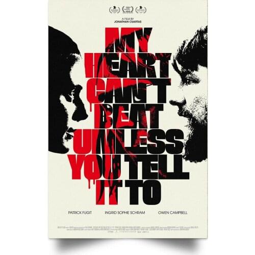 My Heart Can't Beat Unless You Tell It To MOVIE Picture Art Film Print Silk Poster for Your Home Wall Decor 24x36inch