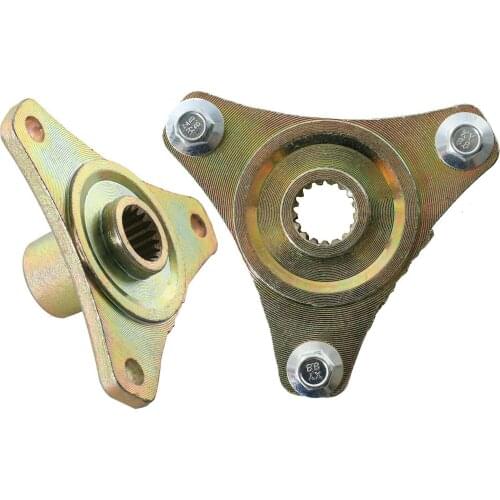 78mm 17T Spline 3 Stud Rear Wheel Axle Hub Fit For 110cc Buggy ATV Mini Bike