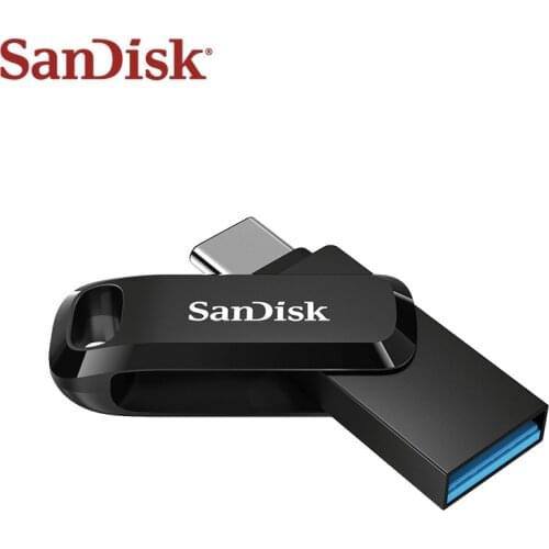Sandisk SDDDC3 USB Flash Drive Type-C USB Memory Stick 256GB 128GB High Speed 64GB 32GB OTG Pendrive DC3 USB 3.1 Mini U Disk
