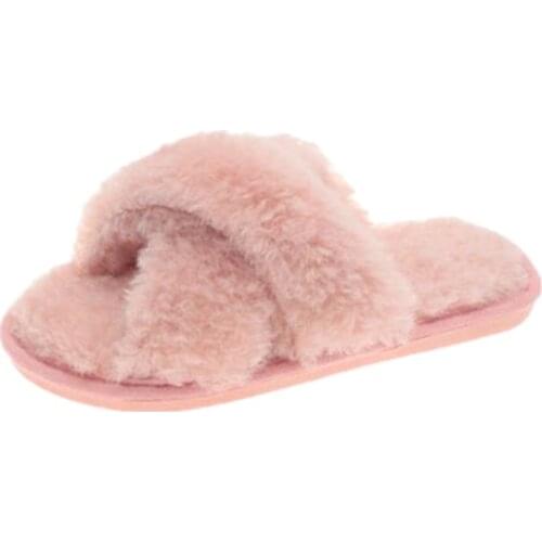 Autumn and Winter Women Home Slippers Pregnant Soft Indoor Female Winter Flat Slippers Non-slip Cute Cotton Women Slippers