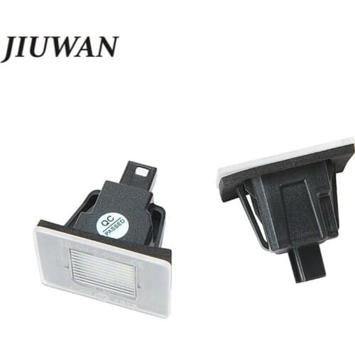 1 Pair Car LED White Lights Plug And Play License Plate Light Tail Lamps For Mercedes Benz W117 W218 W176 W156 W166 R172 X166