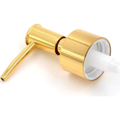 1Pcs Plating Plastic Soap Pump Liquid Lotion Gel Dispenser Replacement Jar Tube Tool Gold Silver