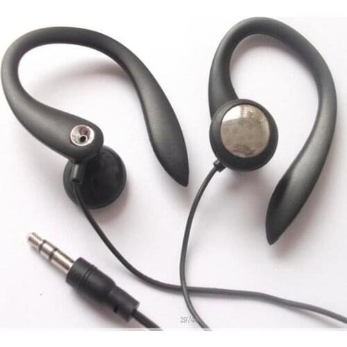 1000pcs Soft Hook Earbud Sports earphone Ear hook earphones For Tourist Guide System sprots musuem