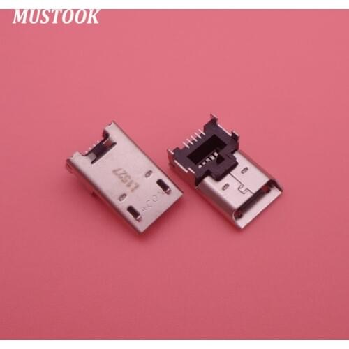20pcs B TYPE Micro usb Connector jack port For Asus Transformer Book T100 T100T T100TA K004 T300 T300LA charging Female socket