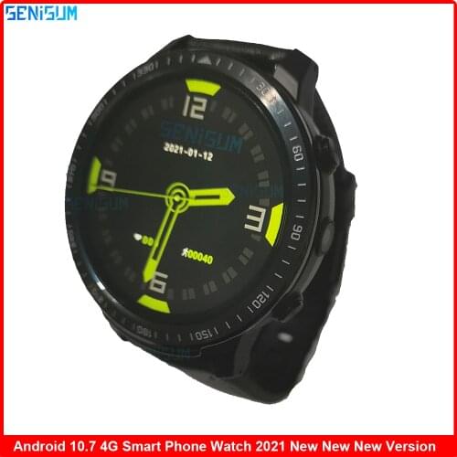 4G Smart Watch Phone Quad Core 4GB+64GB Android10 OS 8MP Camera GPS 1.6inch Smartwatch Men Lady Heart Rate Monitor Android Watch