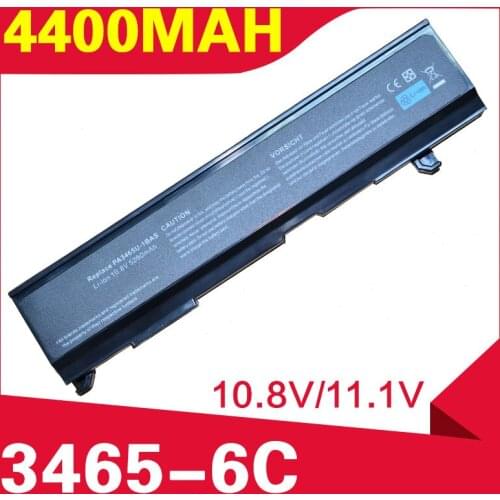 ApexWay 4400mAh Laptop Battery For Toshiba PA3451U-1BRS PA3457U-1BRS PABAS067 Satellite Pro A100-532 M70 M70-134 A105 A85