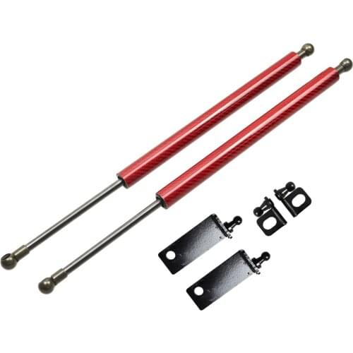 For Honda Accord 1993-1997 Front Bonnet Hood Modify Gas Struts Carbon Fiber Lift Support Shock Damper Accessories Absorber