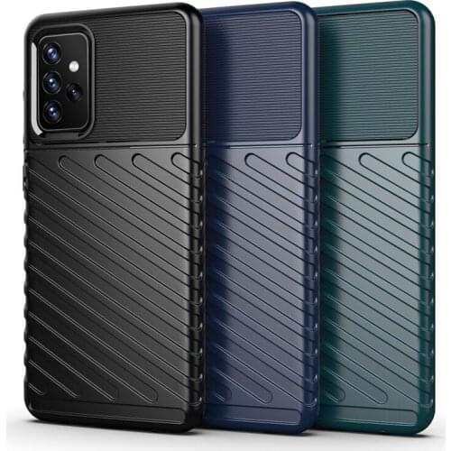 For Samsung Galaxy A72 Case For Samsung A12 A32 A72 A52 A42 M12 S21 S20FE Cover Shockproof Silicone Phone Bumper For Samsung A72