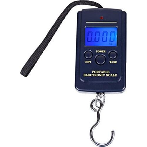 High Quality 40kg 0.01kg Electronic Hanging Fishing Luggage Pocket Portable Digital Weight Scale LED Display kitchen accessories