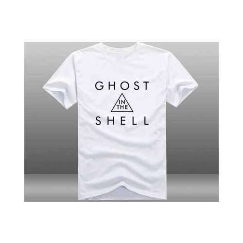 New Film Ghost in the Shell T-shirt Cosplay Anime T-shirt Summer Cotton Short Sleeve Tees
